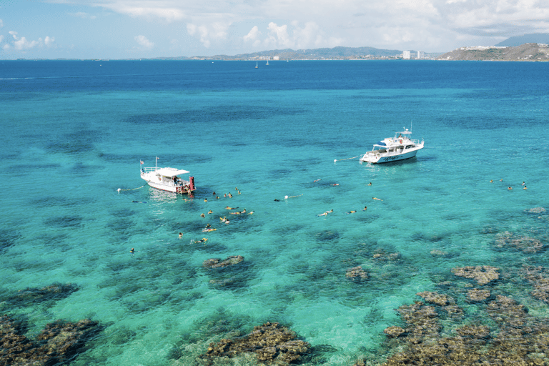 Fajardo: Crucero de snorkel por Cayo Icacos con tobogán y almuerzo