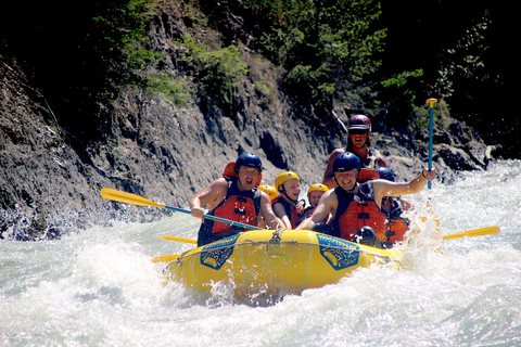 Panorama: Toby Creek Whitewater Rafting Adventure