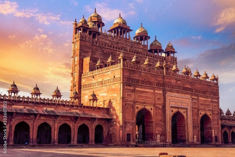 Prywatna wycieczka po Agra i transfer do Fatehpur Sikri do Jaipur