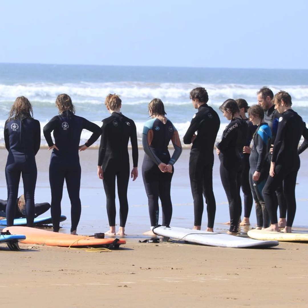 Taghazout : cours de surf privé individuel avec moniteur - surf