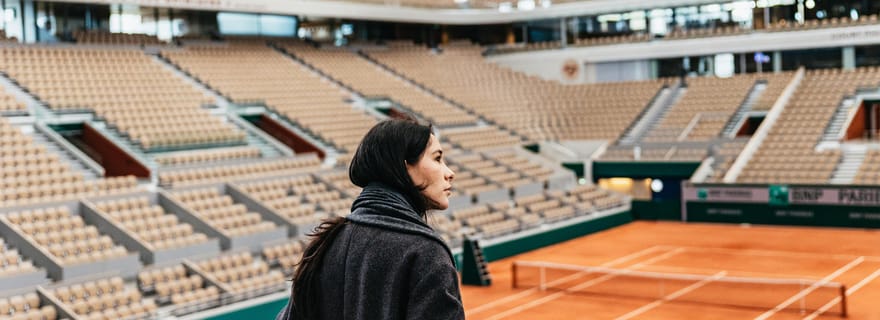 Parigi: Tour guidato del backstage dello stadio Roland-Garros