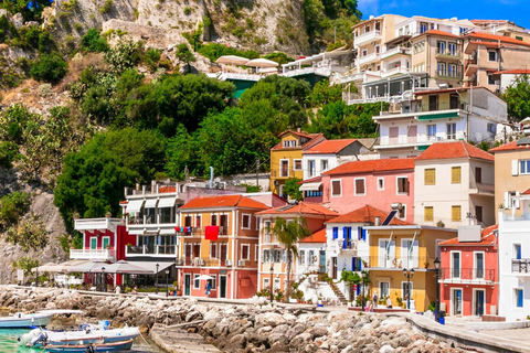 Corfu: Parga dorp, Sivota eilanden en Blue Lagoon cruise