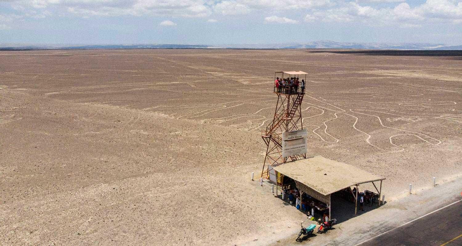 Nazca : Mirador der Nazca-Linien