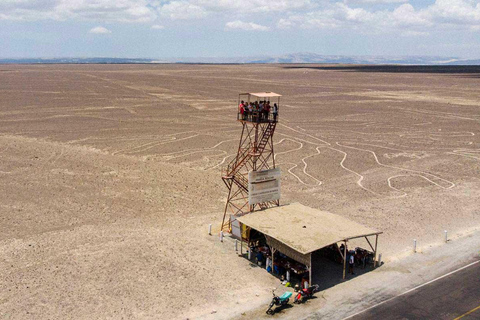 From Paracas: Full-Day Flight Over the Nazca Lines & Panoramic Towers From Paracas: Full-Day Flight Over the Nazca Lines and Panoramic Towers