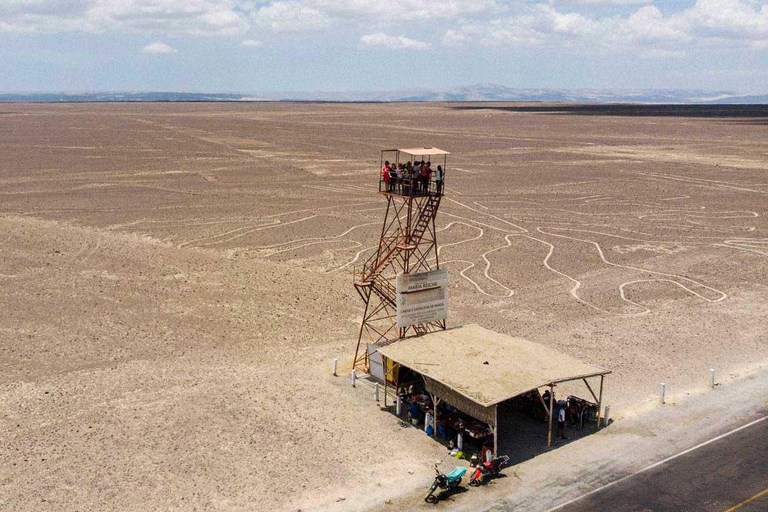 From Paracas: Full-Day Flight Over the Nazca Lines & Panoramic Towers From Paracas: Full-Day Flight Over the Nazca Lines and Panoramic Towers