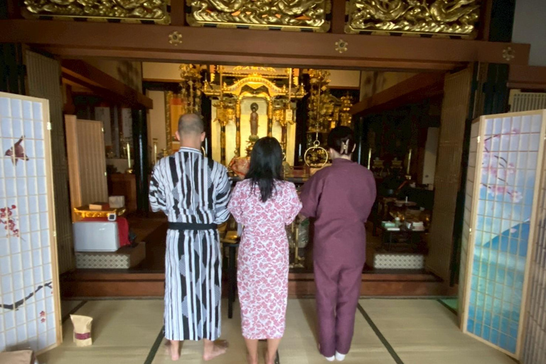 Osaka : Reiki japonais ＆Massage aromatique au temple