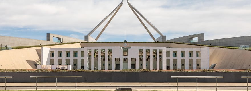 Depuis Sydney : Excursion d'une journée à Canberra avec visite guidée