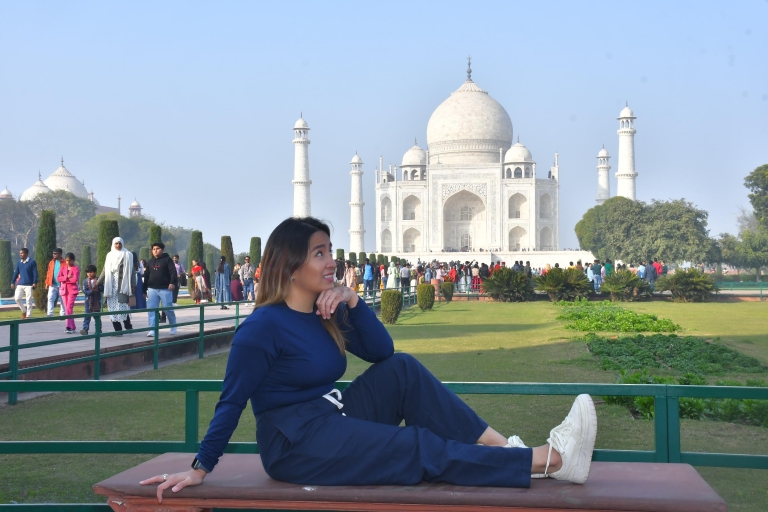 Z Delhi: wycieczka do Taj Mahal i Fatehpur Sikri tego samego dnia