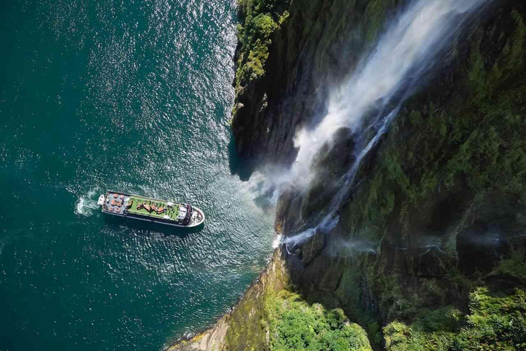 Tour di un giorno intero e crociera Premium nel Milford Sound