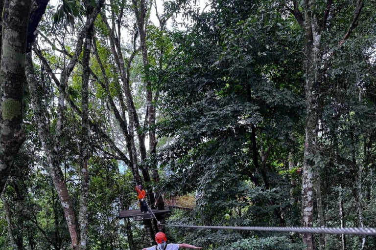 Laos: Jungle Go-Karting, Ziplining, and Kayak Rafting One person (driving alone)