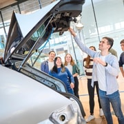 Dresden: Basic Tour of VW's Transparent Factory