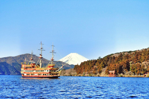 Tokyo: Mt Fuji, Hakone, Cruise, Ropeway & Oshino Hakkai Tour Departure from Shinjuku station 8:30am