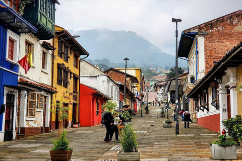 Panoramautsikt över Bogotá