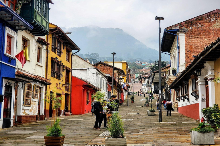 Panoramautsikt över Bogotá