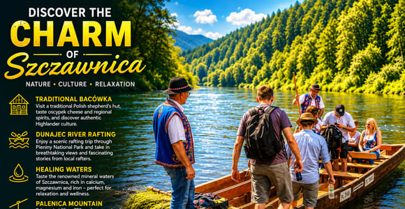 Krakow: Traditional Dunajec Rafting and Mountain Chairlift