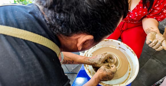 Los Cabos: Molding and Tasting Tour: Pottery and Tequila Tasting