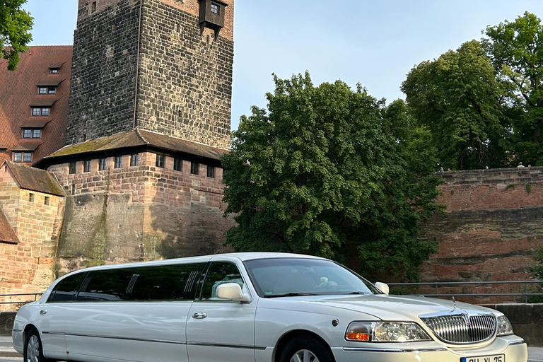 Nuremberg: City tour with stretch limousine Nuremberg: City tour in a stretch limousine