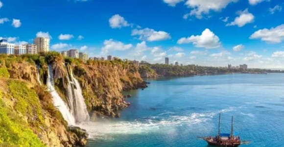 Antalya Boat Tour: Düden Waterfall, Swim & Soft Drinks