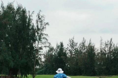 Desde Da Nang/Hoi an: Excursión de golf en Montgomerie Links Da NangCoche de alquiler + conductor sólo para el traslado ( no incluye golf )