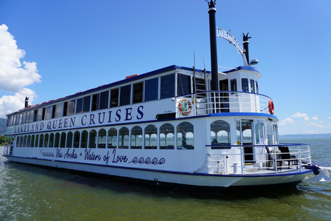 Rotorua: Lake Rotorua Cruise with Buffet Dining Option Dinner Cruise