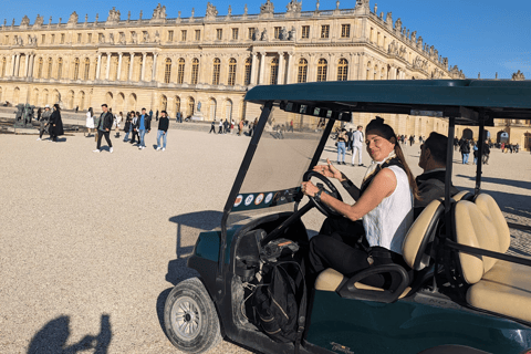 From Paris: Versailles Palace & Garden with Golf Cart Half Day Versailles Palace and Gardens Private Tour