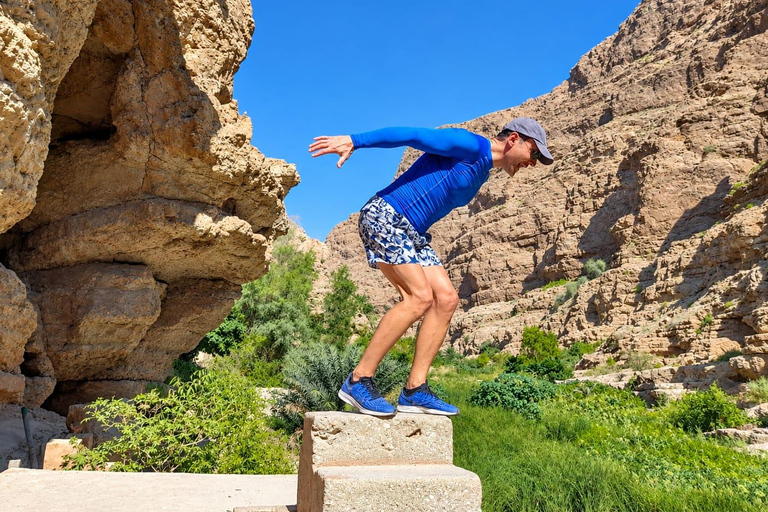 Shared Wadi Shab, Bimmah Sinkhole & Fins Beach