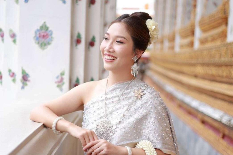 Bangkok: Insta City Tour With Thai Dress and Photoshoot Private Tour