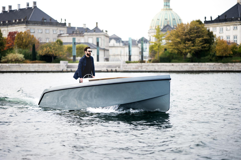 Copenhague: Tour particular de barco com capitão (Lite)Aluguel de 1 hora