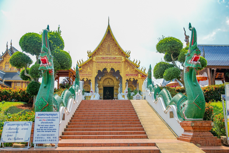 Chiangmai: Lepki wodospad &amp; Kraina aniołów &amp; Wat ban den.