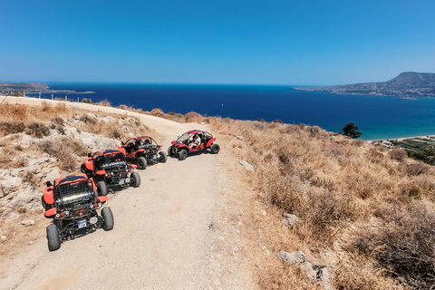 Adventure: Guided buggy safari with hotel transfer - Chania Shared Buggy UTV (Driver + Passenger)