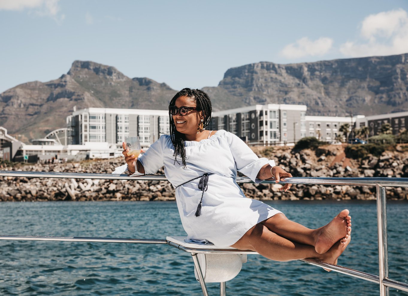 Cape Town: 1 times champagne-krydstogt før solnedgang