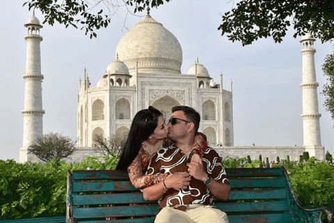 2-Day Agra City Tour with Etawah Lion Safari Adventure Taj Mahal & Etawah Safari Tour without Tickets & Lunch