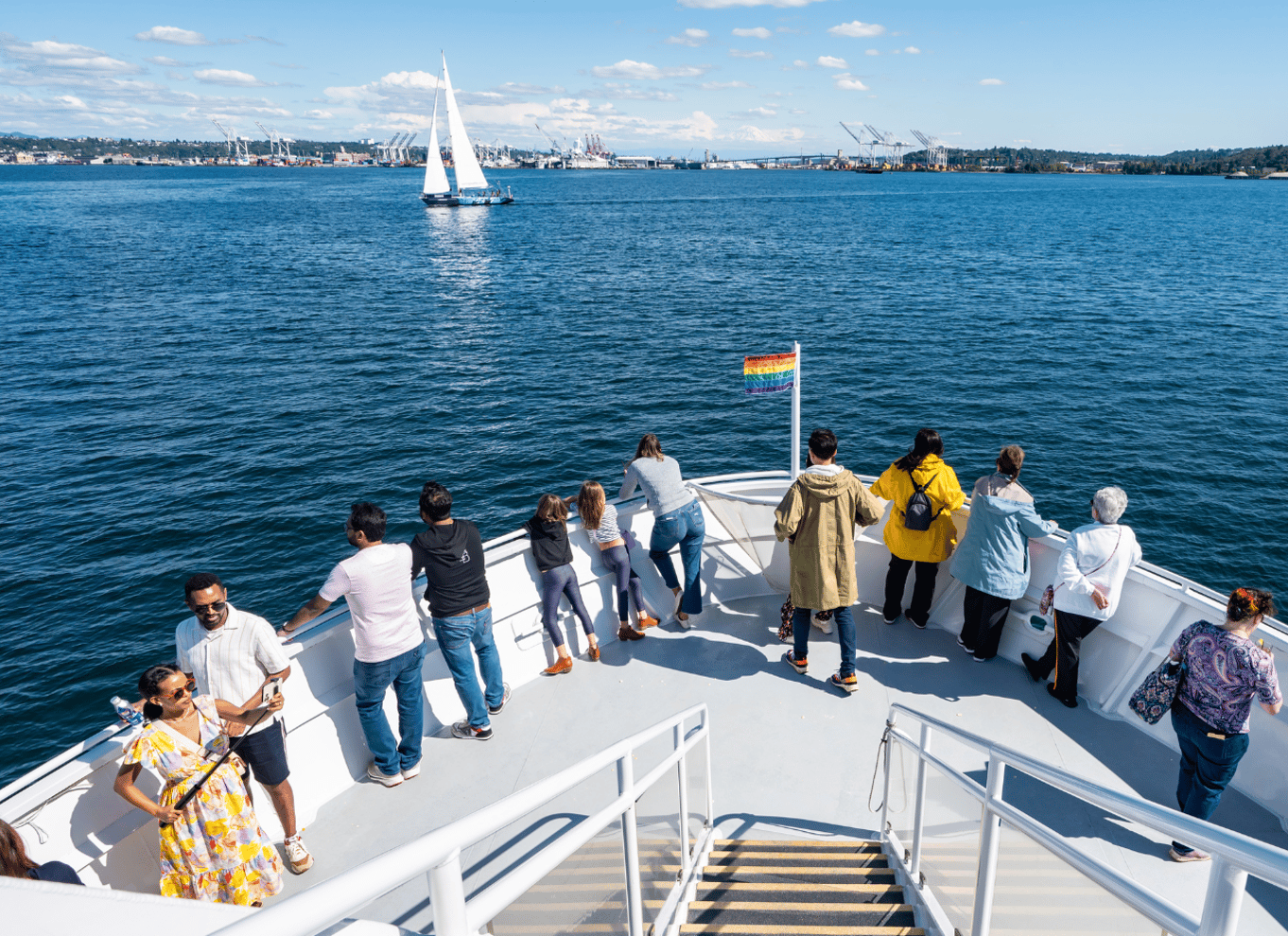 Seattle: Havnerundfart med levende fortælling