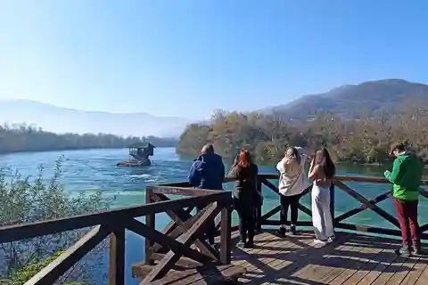 West from Belgrade: Woodentown, Šargan 8 train & Drina River