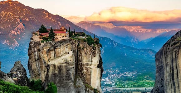 Corfu: Meteora Monastery Day Trip with Lunch & Ferry