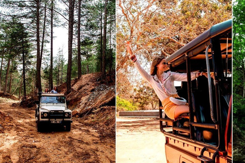 Alanya: Jeep Safari with Waterfall and Boat Trip with Lunch