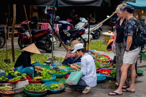 Hoi An: Cooking Class, Market Tour, Fishing & Basket Boating Private Culinary Journey