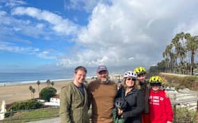 Santa Monica: Bike and eBike Rentals with Map