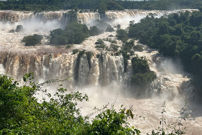 Heldag Iguassu Falls Båda sidor - Brasilien och Argentina