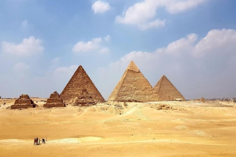 Le Caire : Excursion d'une journée aux pyramides de Gizeh, au Sphinx, à Sakkara et à Dahshur