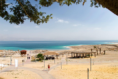 Excursão de um dia ao Mar Morto, Massada, Ein Gedi e Qumran saindo de Jerusalém