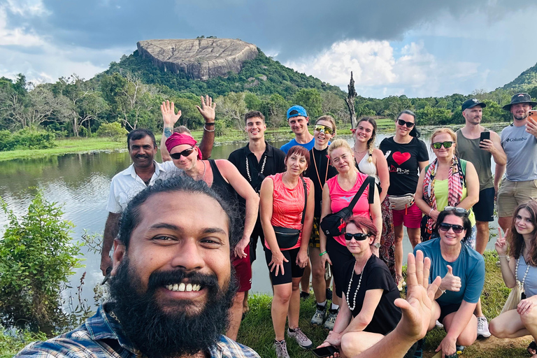 Colombo: Sigiriya Rock, Dambulla & Cultural Village Day Tour One Way Tour: Drop off in Sigiriya/Dambulla Area (Flat Van)