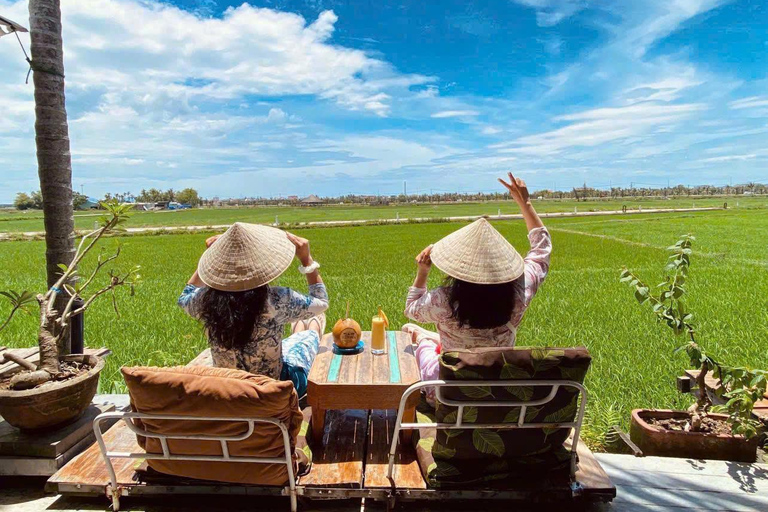 Hoi An:Funny Duck Farm Bike Tour& Buffalo Ride&Coffee Making Hoi An : Funny Duck Farm & Lantern Making without Pick up