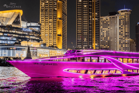 Bangkok: The Opulence Chao Phraya Lavish Dinner Cruise International Buffet Dinner for Foreigners
