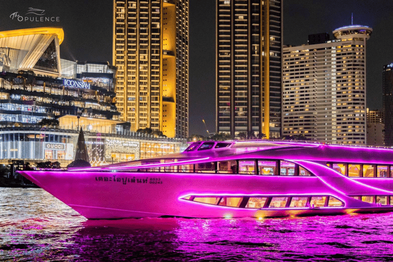 Bangkok: The Opulence Chao Phraya Lavish Dinner Cruise International Buffet Dinner for Foreigners