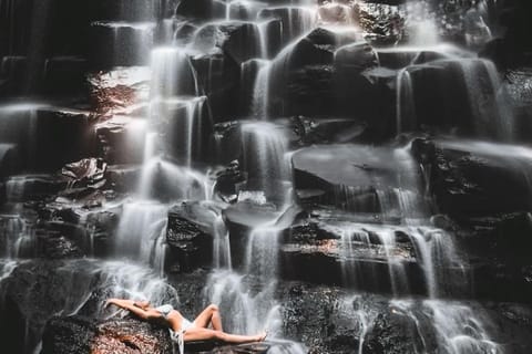 Bali: Hiden Waterfalls and Rice Terrace Tour with Lunch