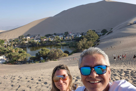 From Lima: Ballestas Islands + Buggy and Sandboarding in Huacachina – Full Day