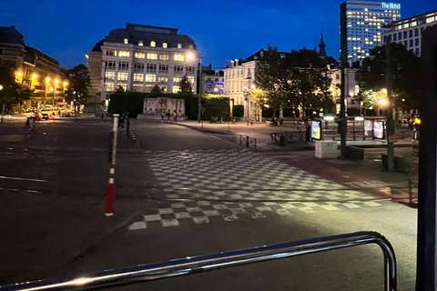 Bruxelles : Visite en bus du coucher du soleil et grande roue &quot;The View