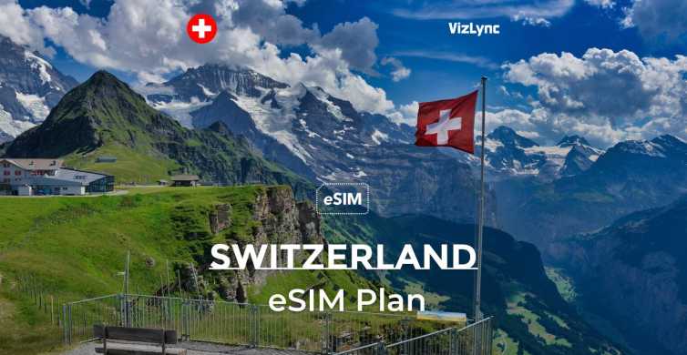 Switzerland eSIM | Enjoy High Speed data Plans for 30 Days