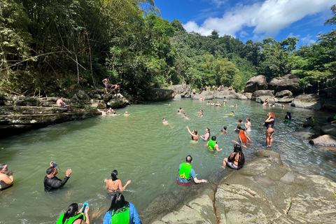 El Yunque Rainforest; Waterslides, Beach, Dine and Shop Tour El Yunque Rainforest Waterslides and Beach Tour